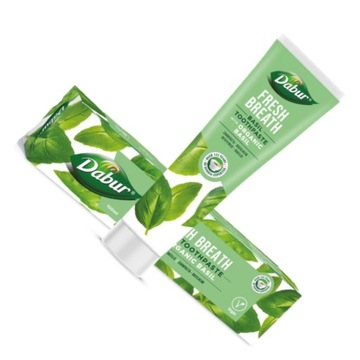 ZIOŁOWA PASTA DO ZĘBÓW DABUR BAZYLIA ORGANICZNA Herbal Basil