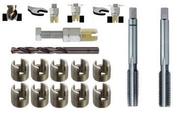Zestaw do naprawy gwintu M8 X1.25MM SAMOGWINT