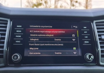Skoda Kodiaq I SUV 2.0 TDI 190KM 2020 Skoda Kodiaq Wym. Rozrzad Sportline 4x4, ACC, kamera Hak, CANTON, GPS, 1 w, zdjęcie 33