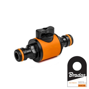Nypel do Łączenia 2 Szybkozłączy ECO-PWB2231 Black
