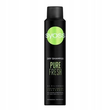 SUCHY SZMAPON DO WŁOSÓW ODŚWIEŻAJĄCY 200ML SYOSS