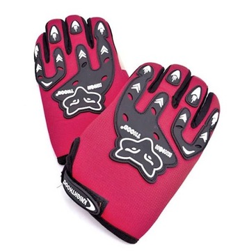 RĘKAWICE FOX MOTOCYKLOWE CZERWONE L
