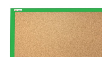 Доска деревянная пробковая зеленая 120х90 + булавки