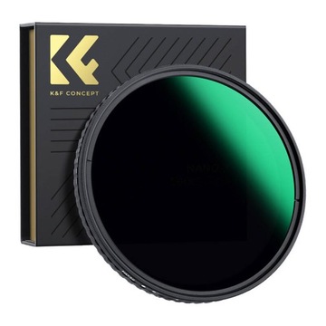 Filtr ND8-ND128 43mm do aparatu filtr fader szary regulowany K&F Concept