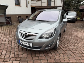 Opel Meriva II Mikrovan 1.4 Turbo ECOTEC 120KM 2011 Opel Meriva TYLKO 165tyśkm! 1WŁ 2011r Max Opcja COSMO Skóry 1.4TURBO IDEAŁ, zdjęcie 1