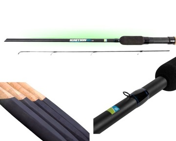 WYSOKIEJ KLASY, LEKKA WĘDKA PRESTON IGNITION PELLET WAGGLER 10FT 300 CM