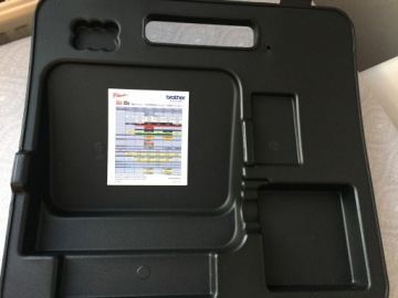 Транспортировочный кейс для Brother P-Touch D400VP