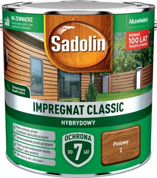 SADOLIN CLASSIC IMPREGNATE 2,5л СОСНА