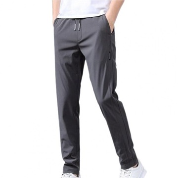 Wiosenne Letnie Męskie Spodnie W Pasie Trendy2XL