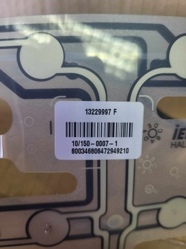 ASTRA INSIGNIA SENZOR SEDADLA SPOLUJEZDCE 13229997F