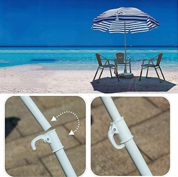 СКЛАДНОЙ СЛОМАННЫЙ ЗОНТ ПОЛОСКИ КЛАССИЧЕСКИЙ САД ПЛЯЖ БОЛЬШОЙ XXL