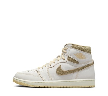 BUTY NIKE AIR JORDAN 1 FD8631 100 MĘSKIE białe SKÓRZANE kultowe rozm. 41