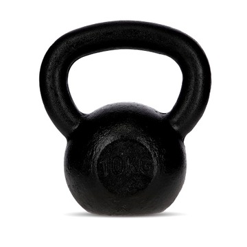 KETTLEBELL KETTLE 10KG CIĘŻAR HANTLA MOCNA HMS