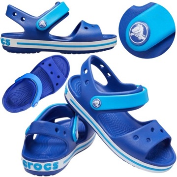 sandały dziecięce crocs sandałki na rzep szybkoschnące 20-21 C5