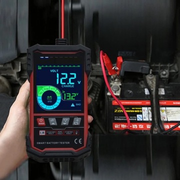 TOLTOP Тестер автомобильного аккумулятора 12В 24В ET2202