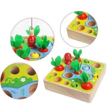 ZABAWKI MONTESSORI, DREWNIANE ZABAWKI ROZWIJAJĄCE ZDOLNOŚCI MOTORYCZNE