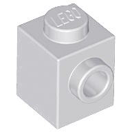 LEGO 87087 Jasnoszary (LBG) 1x1 z wypustką 4558953 2szt