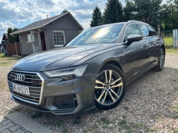 Audi A6 C8 Avant 2.0 40 TDI 204KM 2022 Audi A6 Avant 40 TDI S-LINE S-TRONIC QUATTRO 204 KM SALON POLSKA 2.0, zdjęcie 3