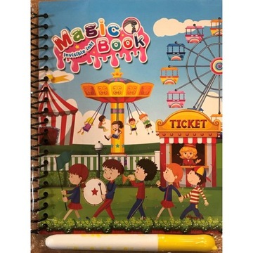kolorowanka wodna Magic Water Book zabawa