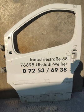 DVEŘE PŘEDNÍ LEVÝ RENAULT TRAFIC II 02-14 53