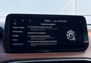 Hyundai Santa Fe IV 2021 Hyundai Santa Fe 7 Miejsc 4x4 Hybryda Kamera360 Skora Panorama Navi, zdjęcie 34