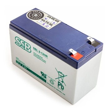 Akumulator SSB SBL9-12HR 12V 9Ah AGM