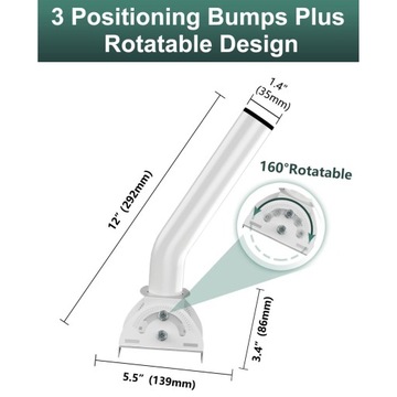 Комплект для монтажа J-штанговой антенны Настенный кронштейн для установки на 0I