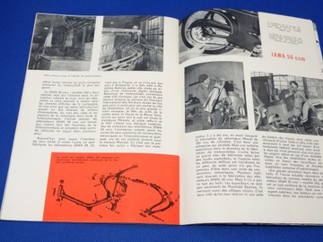 Revue du Moteur Tchécoslovaque, № 4, 1958 г., JAWA.