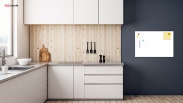 Tablica suchościeralna magnetyczna bezramowa 90x60