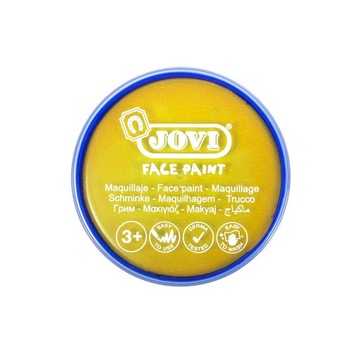 Farby do malowania twarzy 8 ml: żółty (02)