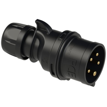 Wtyczka siłowa IP44 16A, 5 bolców PCE 015-6x
