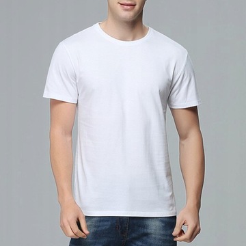Koszula LY123 luźna koszulka sportowa Białe czarne