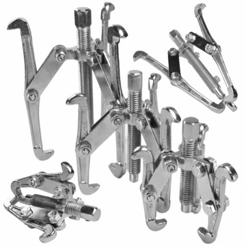 КОМПЛЕКТ СЪЕМНИКОВ ПОДШИПНИКОВ 3-РУЧНЫЙ СЪЕМНИК 3 шт. ВЕСЬ ХРОМ ЧЕРНЫЙ