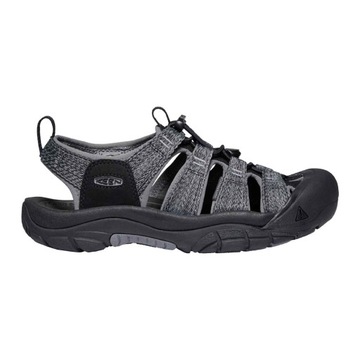 KEEN Sandały Newport H2 1022252 Black/Steel Grey