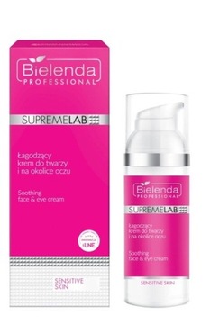 BIELENDA SUPREMELAB ŁAGODZĄCY KREM TWARZ OCZY 50ml