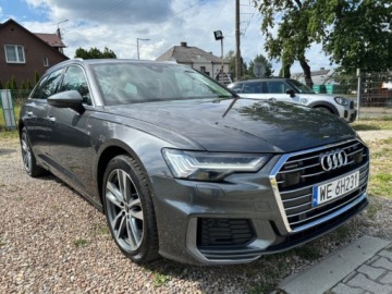 Audi A6 C8 Avant 2.0 40 TDI 204KM 2022 Audi A6 Avant 40 TDI S-LINE S-TRONIC QUATTRO 204 KM SALON POLSKA 2.0, zdjęcie 4