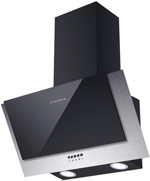 Ciarra CBCB6736C настенная вытяжка 60 см, 380 м³/ч, светодиодное освещение, 2 фильтра