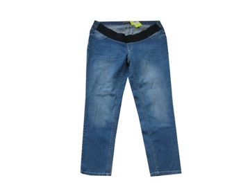 CIĄŻOWE SPODNIE JEANSY RURKI MOTHERCARE 18S/46
