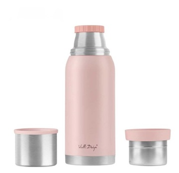 TERMOS TURYSTYCZNY FUORI 1L RÓŻOWY VIALLI DESIGN