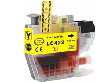 Wysokowydajny Tusz do Brother LC-422XLY MFC-J5340DW MFC-J5345DW J6540DW