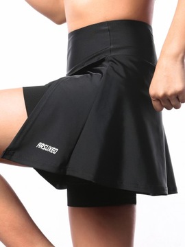 Спортивная юбка женская велосипедная шорты с 5D -вставкой Gel Arsuxeo