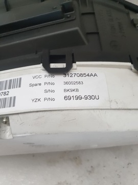 PŘÍSTROJOVÁ DESKA BUDÍKY VOLVO OE 31270854AA