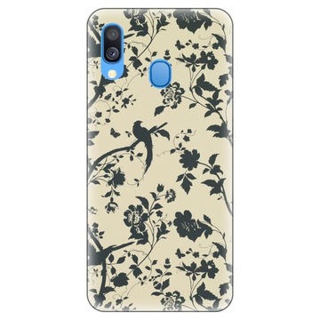 ETUI CASE do Samsung Galaxy A40 Kwiaty