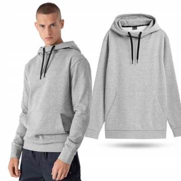 BLUZA MĘSKA 4F SPORTOWA Z KAPTUREM DRESOWA M