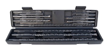 НАБОР СВЕРЛ ПО БЕТОНУ SDS PLUS 11 ШТ.