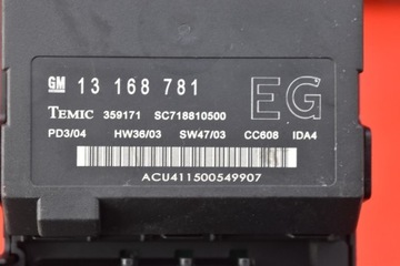 КОМПЬЮТЕР ИММО 55354416 OPEL VECTRA C 1.8 16V 04R