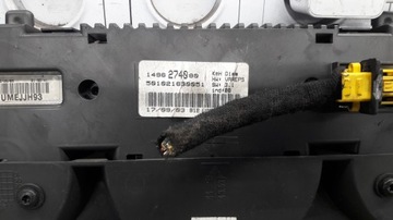 1496274080 PŘÍSTROJOVÁ DESKA BUDÍKY CITROEN C8 2.0 HDI