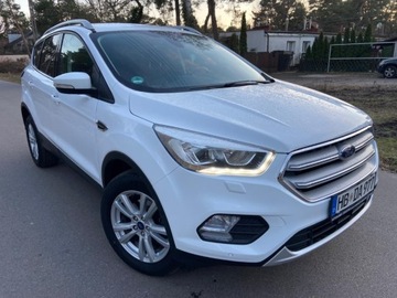 Ford Kuga II SUV Facelifting 1.5 EcoBoost 150KM 2018 Ford Kuga Ford Kuga 1.5b 150KM Nowy Rozrzad LED Serwis ASO 1- Wlasciciel, zdjęcie 1