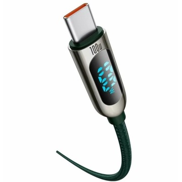 Kabel USB-C / USB-C, Baseus Display, 5A, 100W, 2m