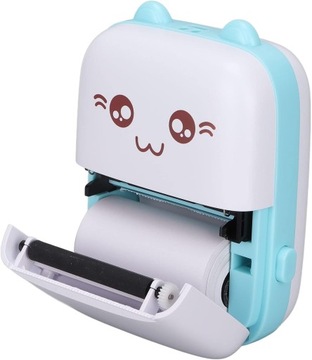 DRUKUŚ MINI ПОРТАТИВНЫЙ ТЕРМОПРИНТЕР ДЛЯ ФОТОГРАФИЙ +10 САМОКЛЕЯЩИХСЯ РОЛИКОВ